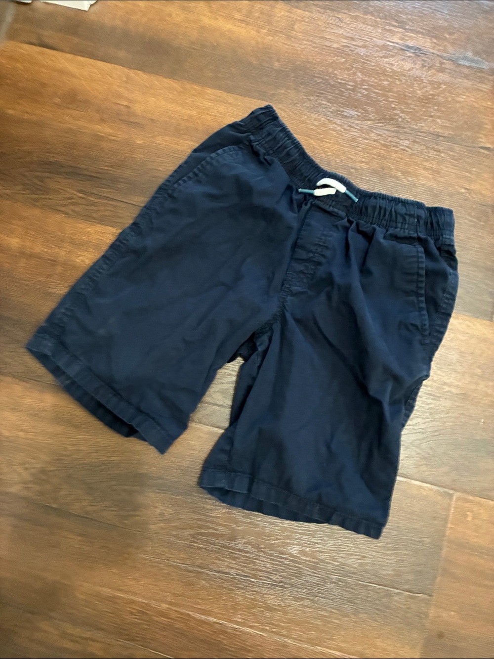 Cat & Jack Kids School Uniform Navy Blue Elastic Waist Shorts Sz 8-10